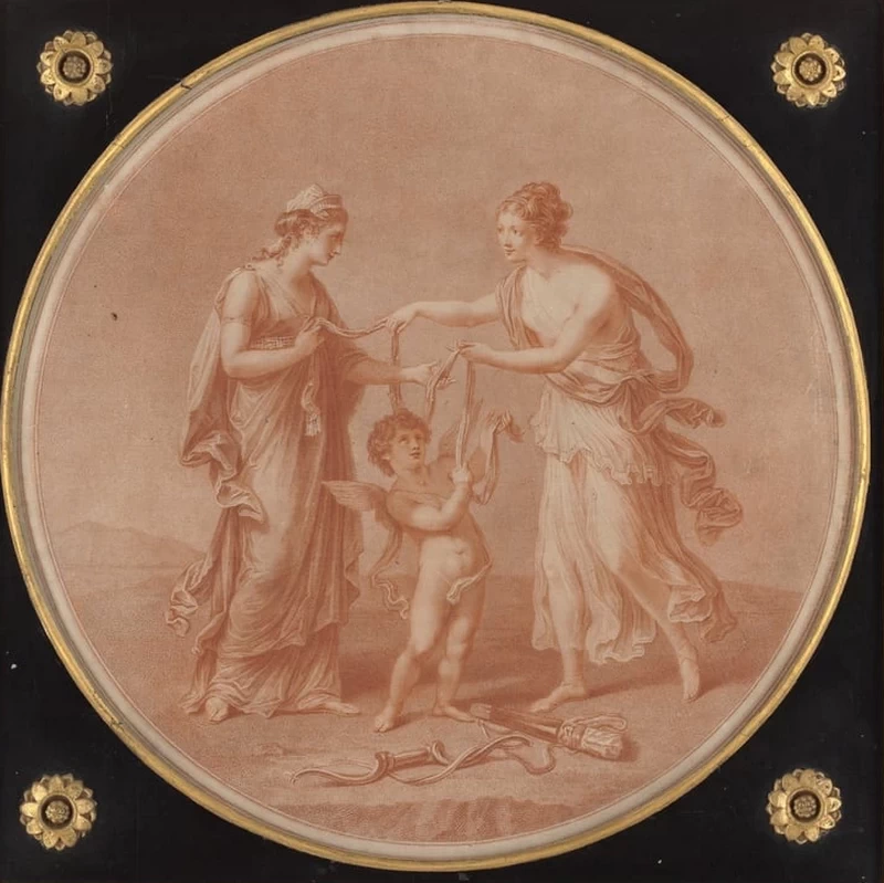 Angelika Kauffmann - Giunone, Venere e Cupido, The Geffrye Museum of the Home, Londra